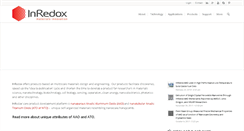 Desktop Screenshot of inredox.com